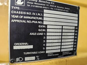 Terberg FM2850-T / 10x4 / PENZ CRANE / KRAN